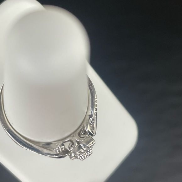 Sterling Silver Bridal Band 1/4 CTTW - Picture 11 of 15